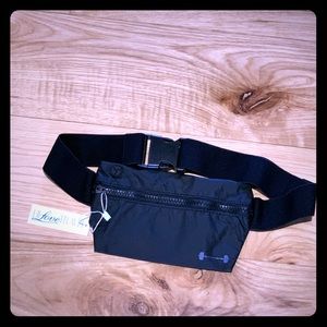 NWT barbell fanny pack